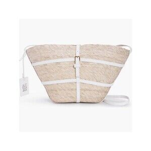 NWT Altuzarra Watermill Woven Palm Crossbody bag